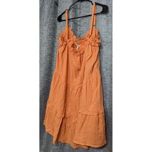 Ana A New‎ Approach NWT  Coral Dress Women's Plus 2XL Adj Straps